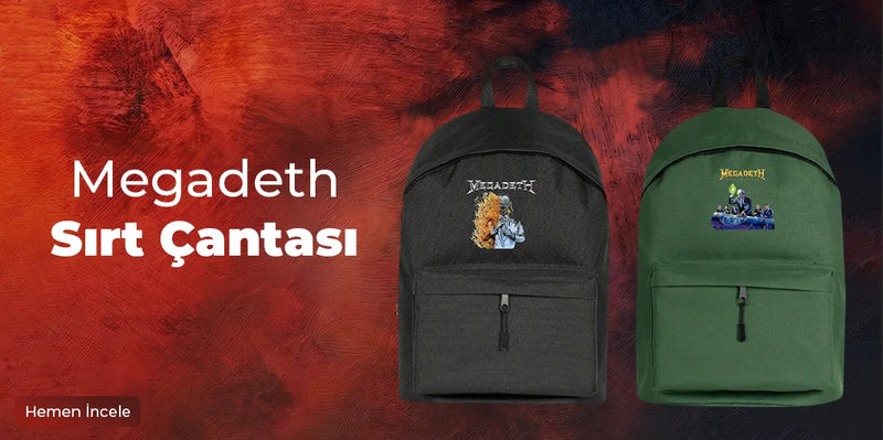 Megadeth Sırt Çantası