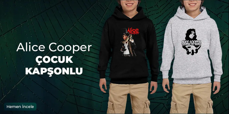 Alice Cooper Çocuk Kapşonlu