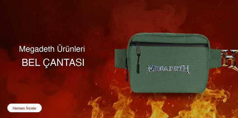Megadeth Bel Çantası kapak