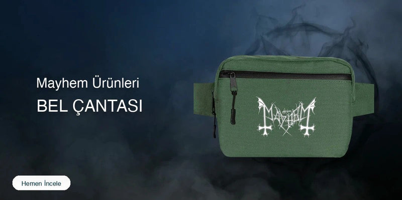 Mayhem Bel Çantası kapak