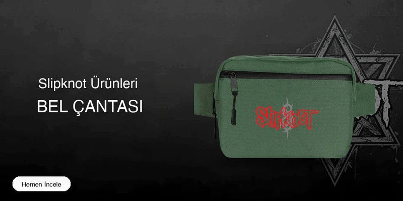 Slipknot Bel Çantası kapak