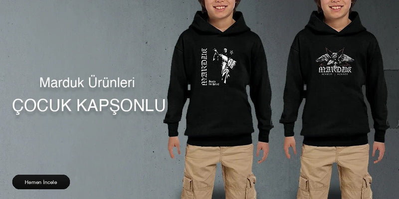 Marduk Çocuk Kapşonlu