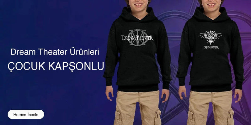 Dream Theater Çocuk Kapşonlu