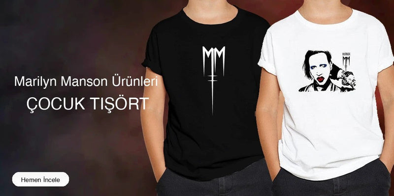 Marilyn Manson Çocuk Tişört