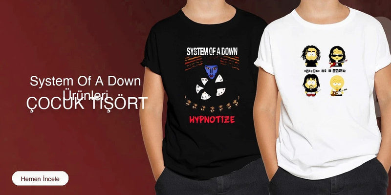 System Of A Down Çocuk Tişört