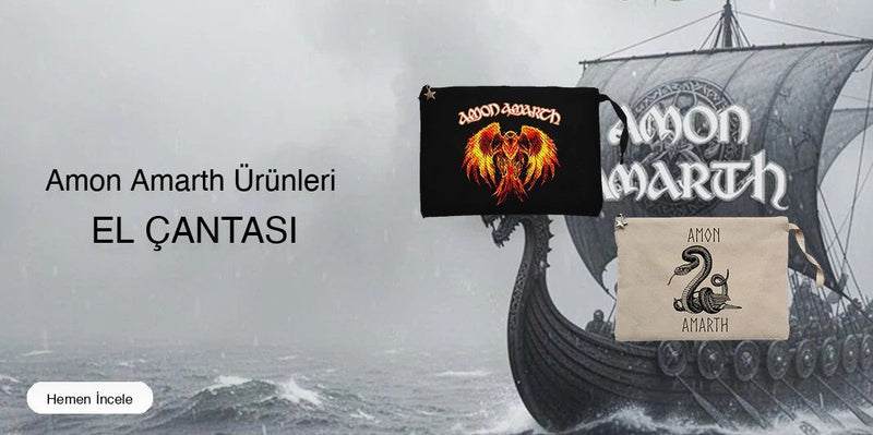 Amon Amarth Clutch / El Çantası kapak