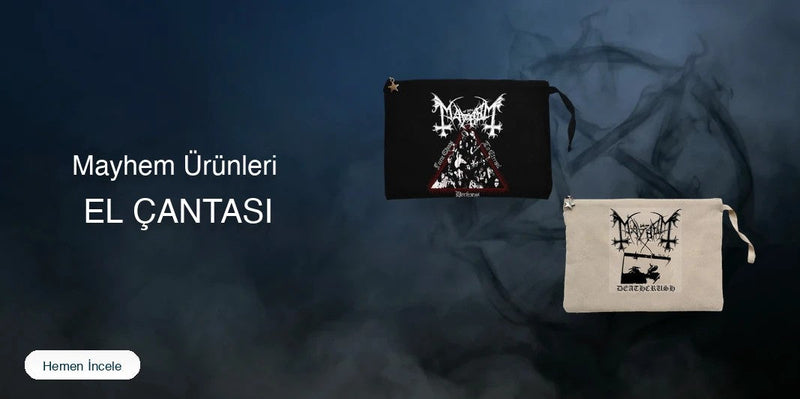 Mayhem Clutch / El Çantası kapak