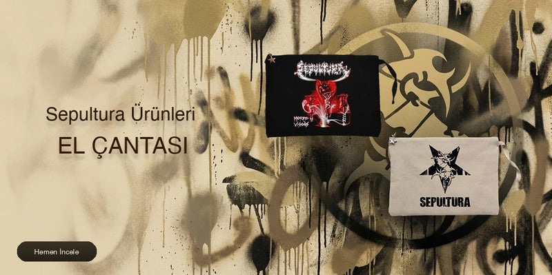 Sepultura Clutch / El Çantası