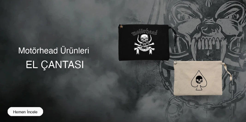 Motörhead Clutch / El Çantası kapak