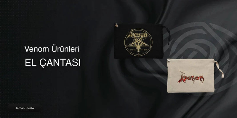 Venom Clutch / El Çantası kapak