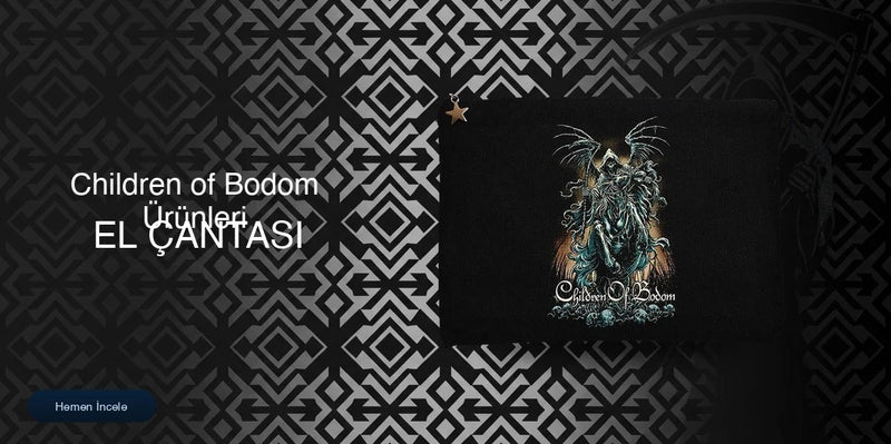Children of Bodom Clutch / El Çantası