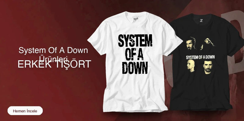 System Of A Down Erkek Tişört