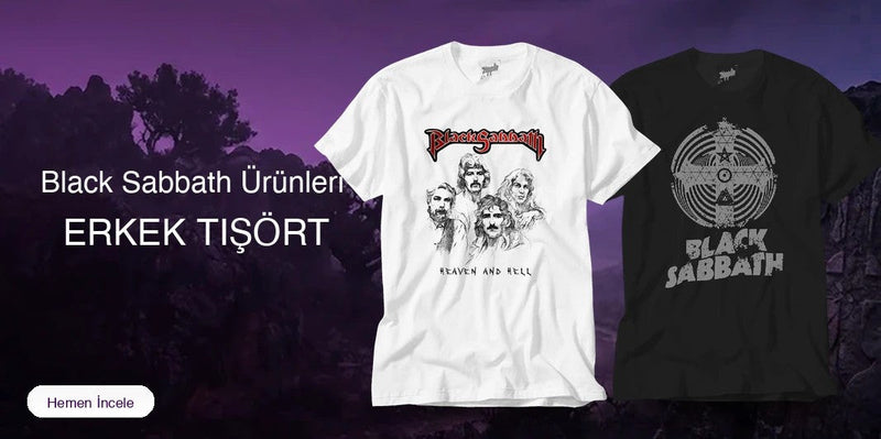 Black Sabbath Tişört kapak