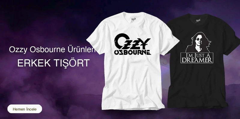 Ozzy Osbourne Erkek Tişört