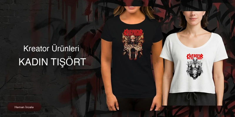 Kreator Kadın Tişört