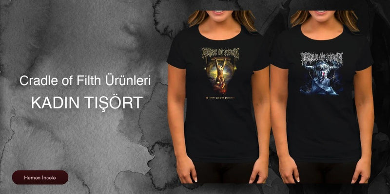 Cradle of Filth Kadın Tişört
