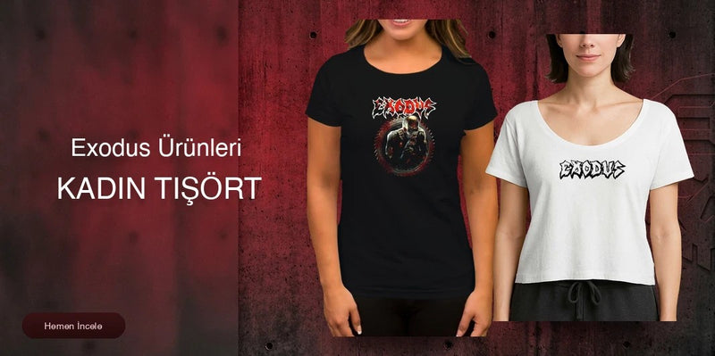 Exodus Kadın Tişört