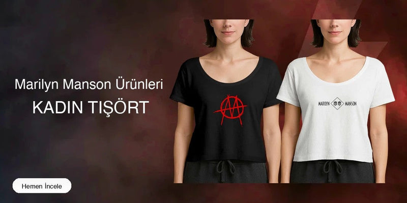 Marilyn Manson Kadın Tişört
