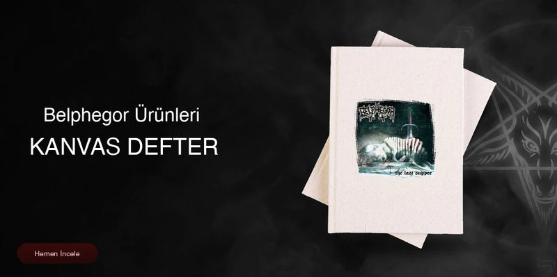 Belphegor Kanvas Defter