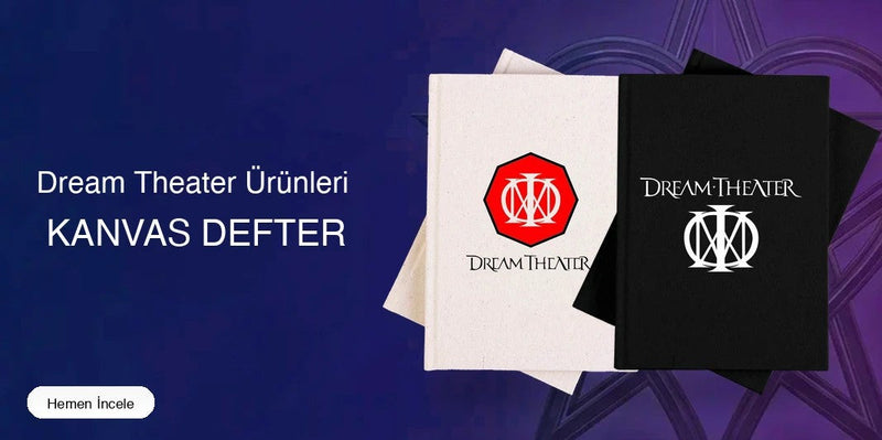 Dream Theater Kanvas Defter
