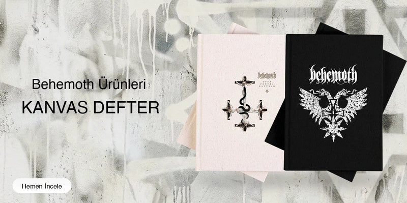 Behemoth Kanvas Defter kapak