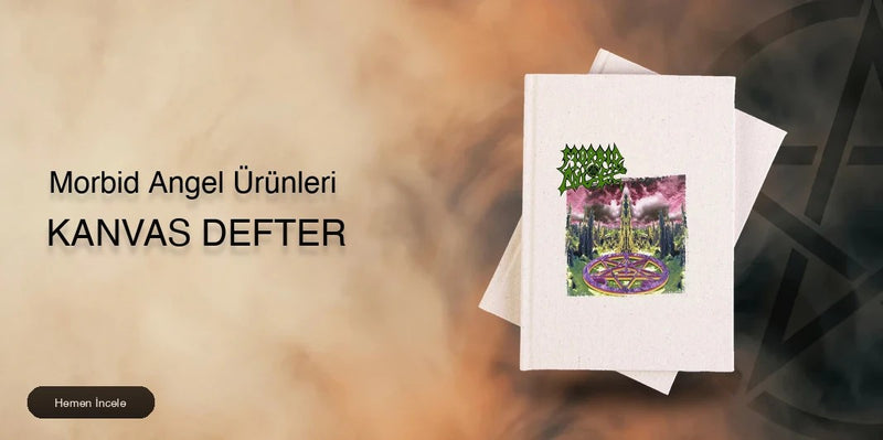 Morbid Angel Kanvas Defter