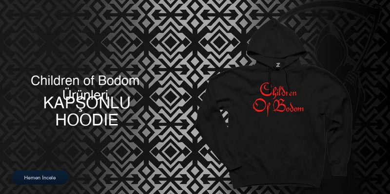 Children of Bodom Kapşonlu Fermuarsız