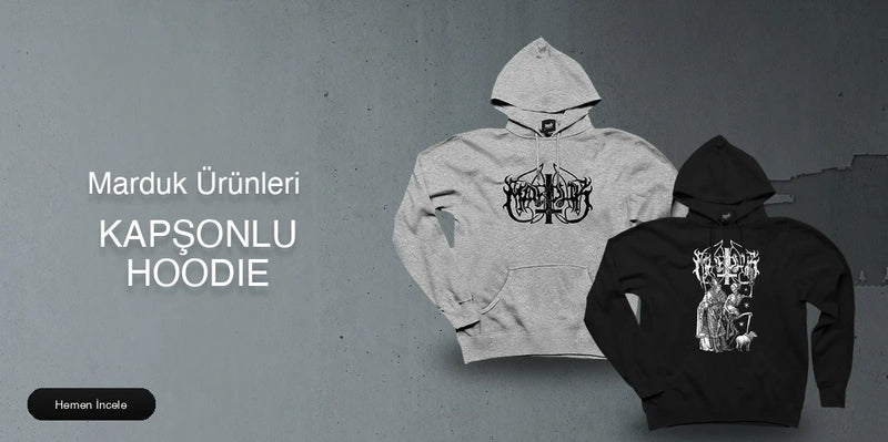Marduk Kapşonlu Fermuarsız