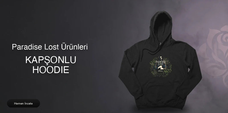Paradise Lost Kapşonlu Fermuarsız