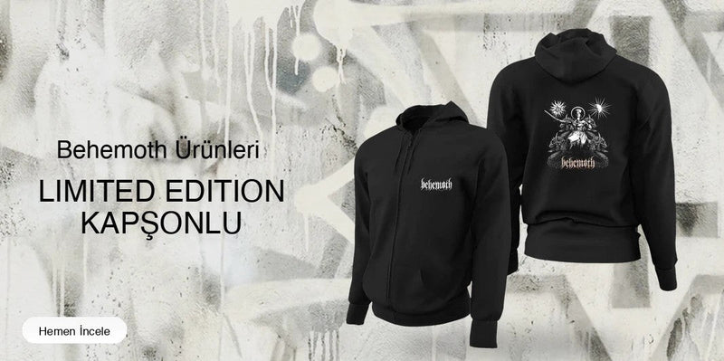 Behemoth Limited Edition Kapşonlu Sweatshirt kapak