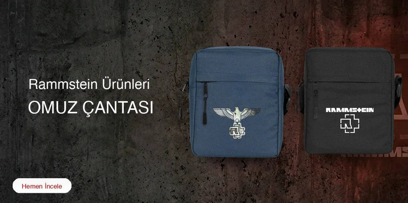 Rammstein Omuz Çantası kapak