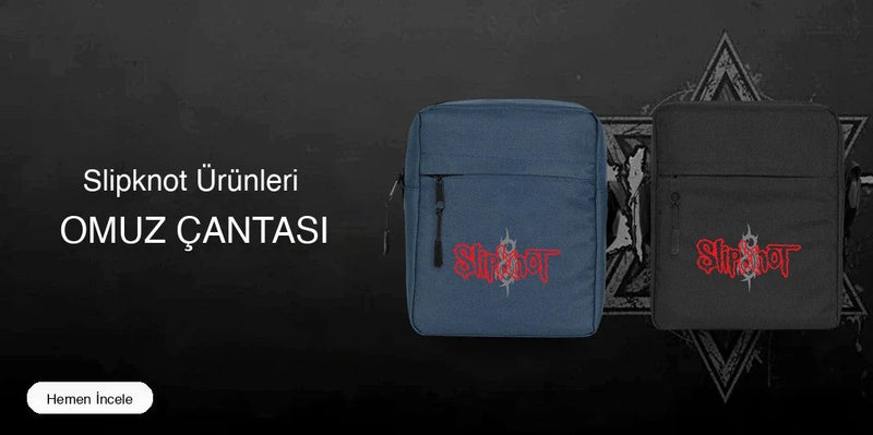 Slipknot Omuz Çantası kapak