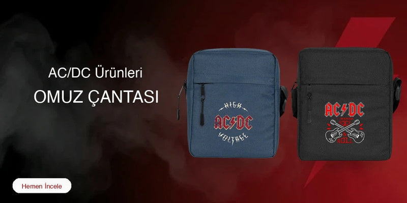 AC/DC Omuz Çantası kapak