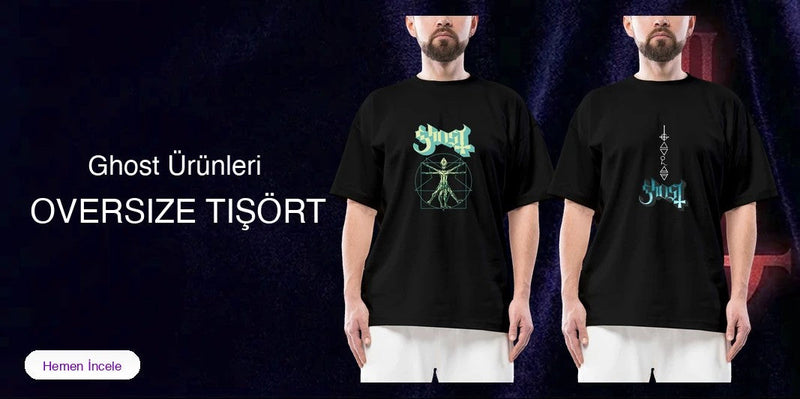 Ghost Oversize Tişört