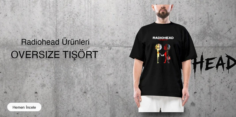 Radiohead Oversize Tişört