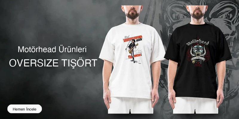 Motörhead Oversize Tişört kapak