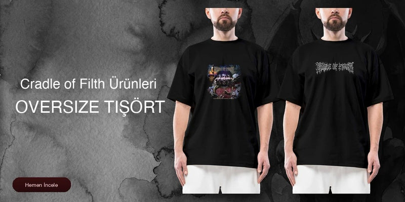 Cradle of Filth Oversize Tişört