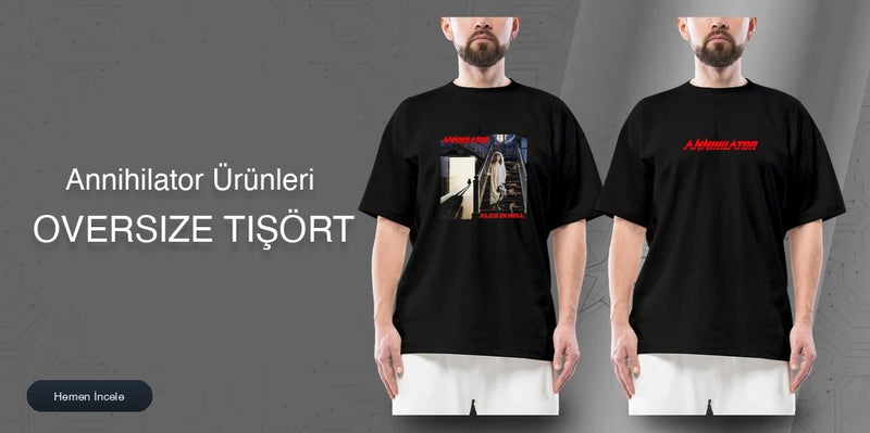 Annihilator Oversize Tişört