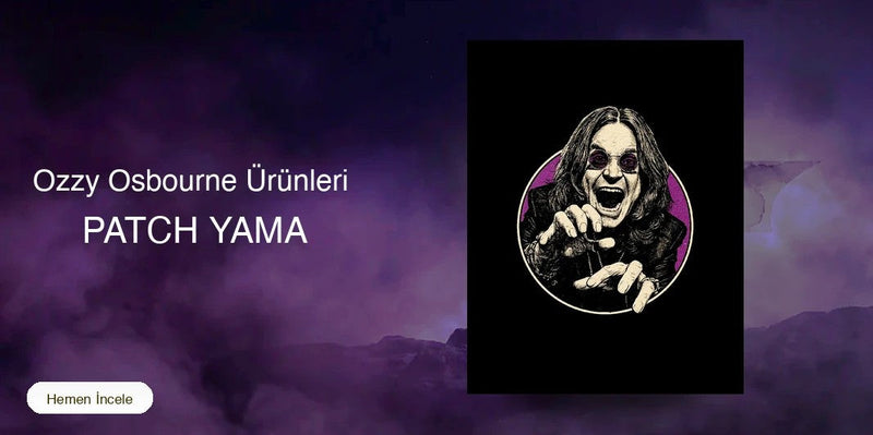 Ozzy Osbourne Patch Yama