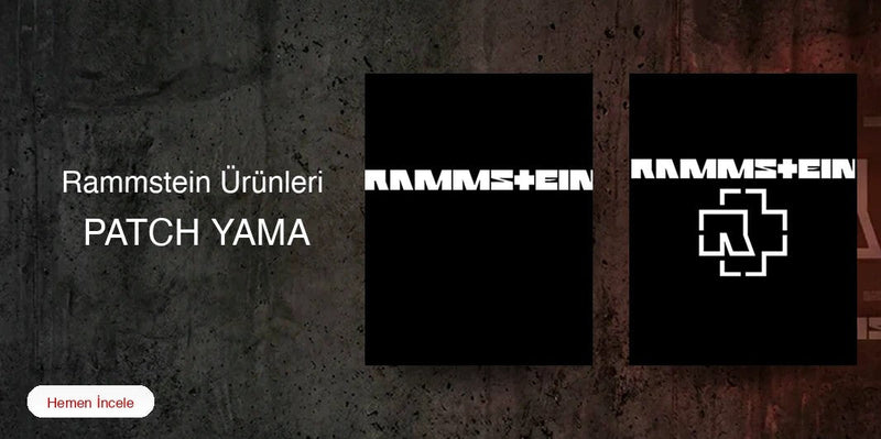 Rammstein Patch Yama kapak