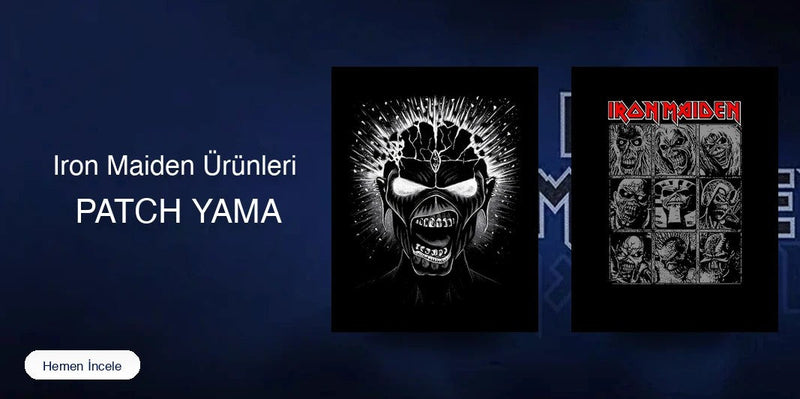 Iron Maiden Patch Yama kapak