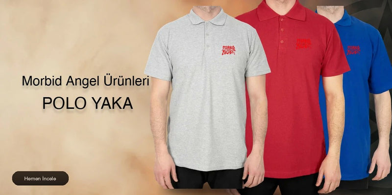 Morbid Angel Polo Yaka Tişört