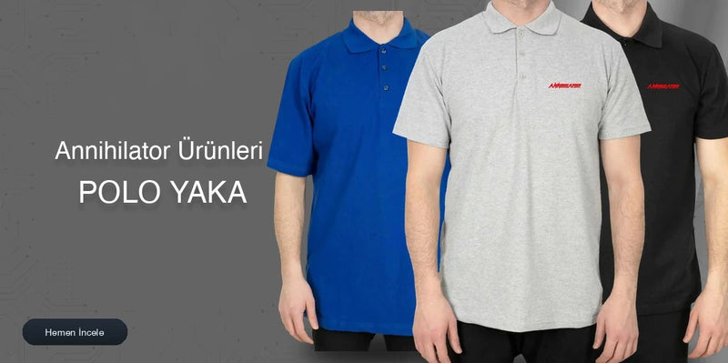 Annihilator Polo Yaka Tişört