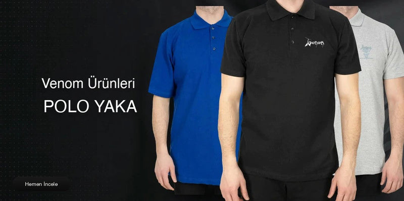 Venom Polo Yaka Tişört kapak