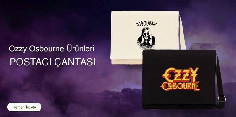 Ozzy Osbourne Postacı Çantası