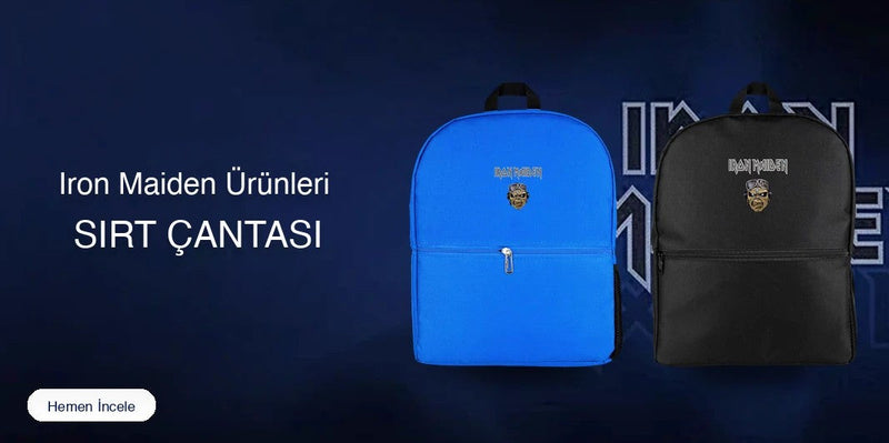 Iron Maiden Sırt Çantası kapak