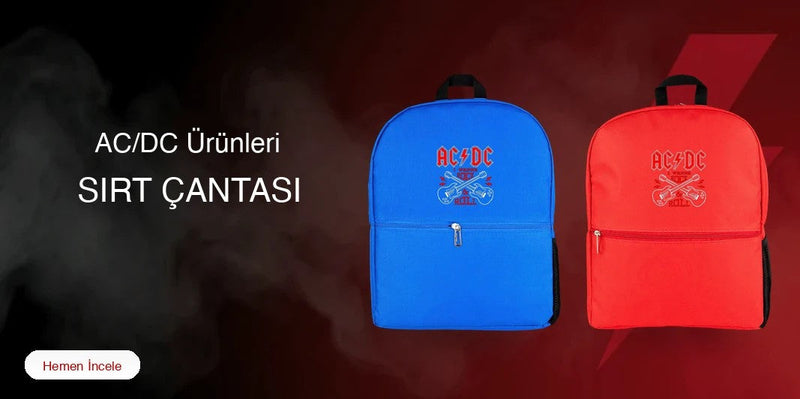 AC/DC Sırt Çantası kapak