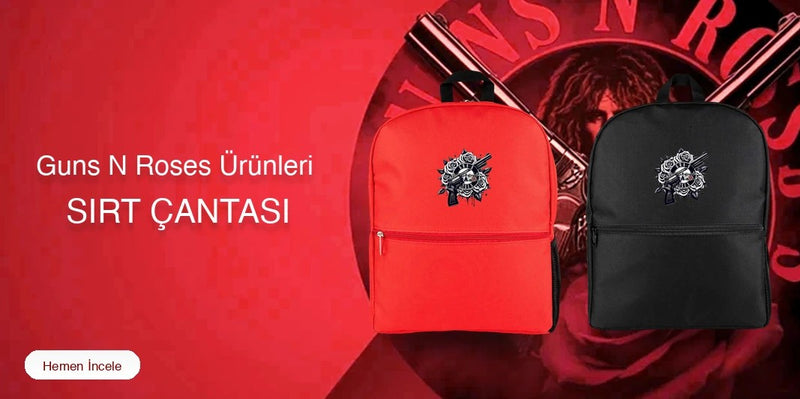 Guns N Roses Sırt Çantası kapak
