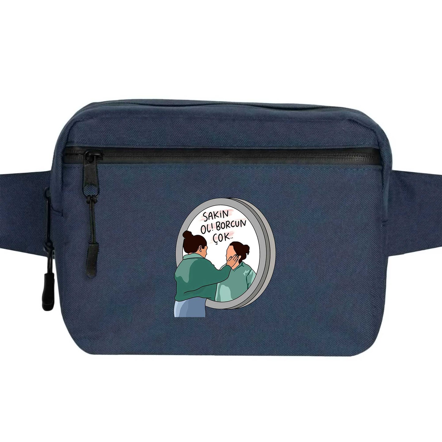 Sakin Ol Borcun Çok Bel Çantası