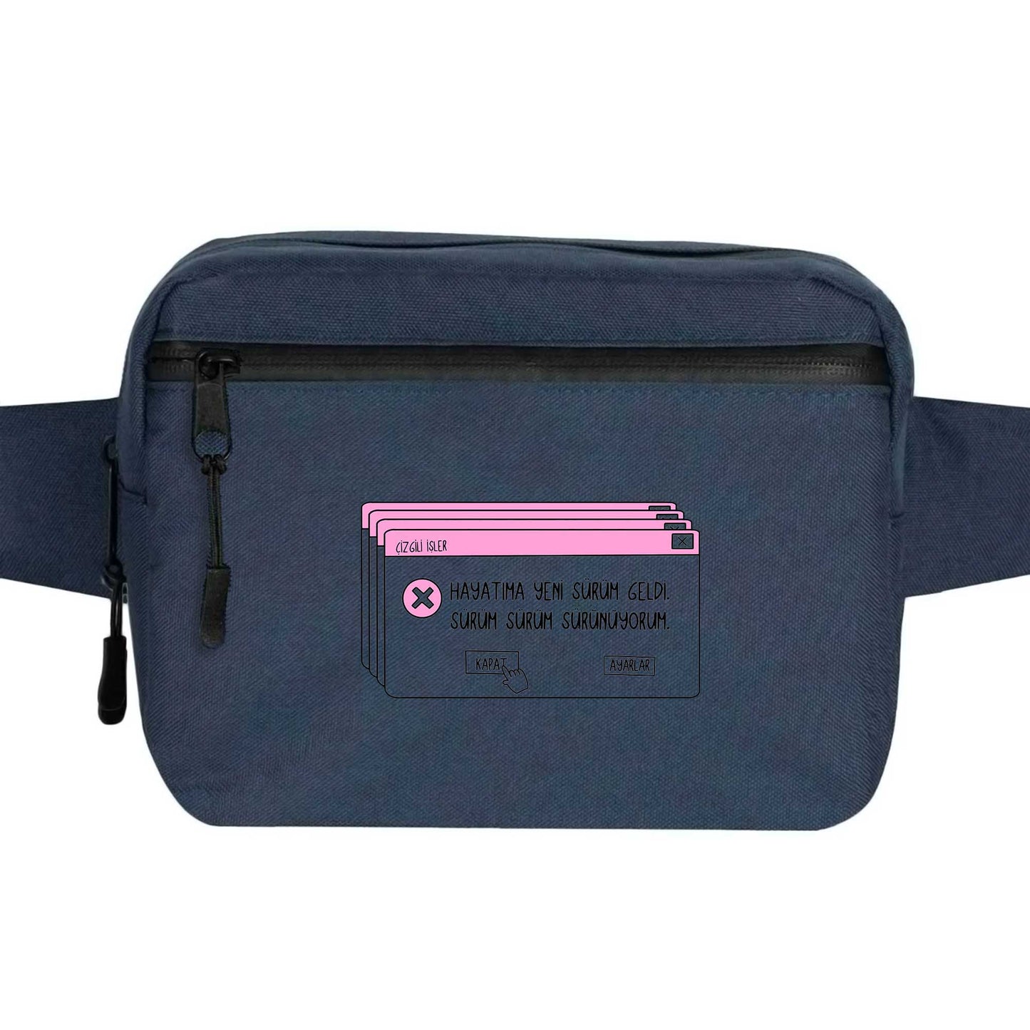 Sürüm Sürüm Sürünüyorum Bel Çantası